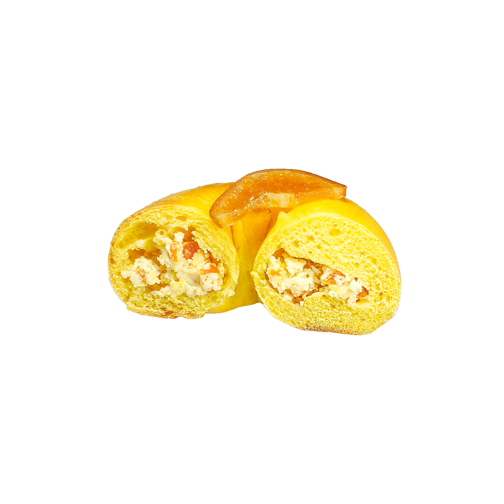 Dulce et refrigerium Orange Cream Casei Bagel