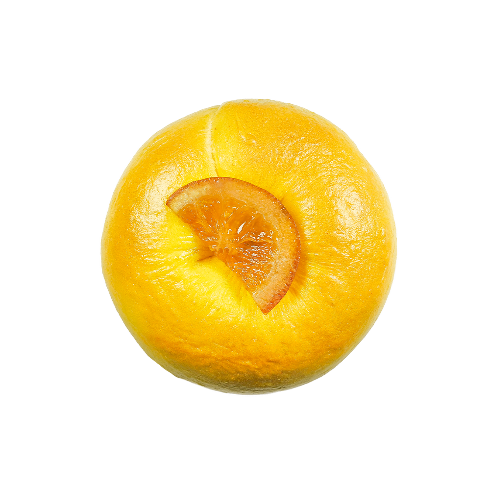 Dulce et refrigerium Orange Cream Casei Bagel