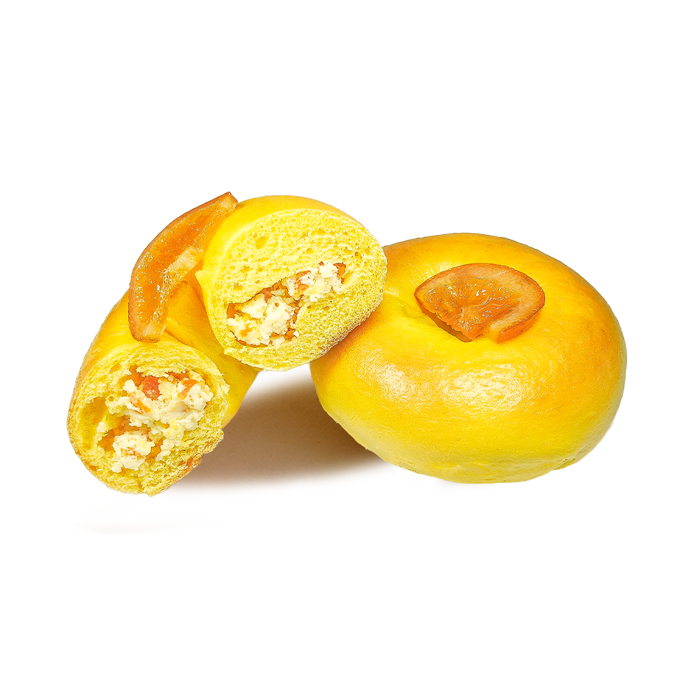 Dulce et refrigerium Orange Cream Casei Bagel